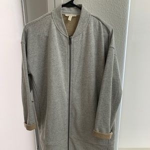 Eileen Fisher Gray Sweater Jacket